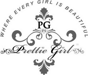 WHERE EVERY GIRL IS BEAUTIFUL PG PRETTIE GIRL logo