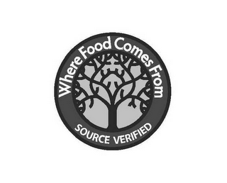 WHERE FOOD COMES FROM SOURCE VERIFIED logo