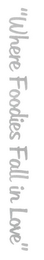 "WHERE FOODIES FALL IN LOVE" logo