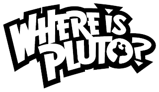 WHERE IS PLUTO? logo