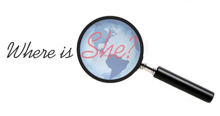 WHERE IS SHE? logo
