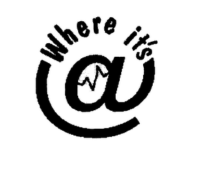 WHERE IT'S @ logo