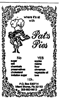 WHERE IT'S AT WITH PAT'S PIES logo