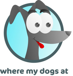 WHERE MY DOGS AT logo