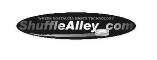WHERE NOSTALGIA MEETS TECHNOLOGY SHUFFLEALLEY.COM logo