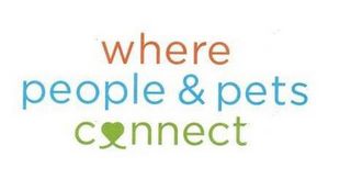 WHERE PEOPLE & PETS CONNECT logo