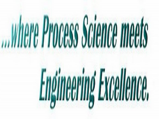 ...WHERE PROCESS SCIENCE MEETS ENGINEERING EXCELLENCE logo