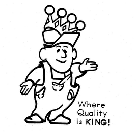WHERE QUALITY IS KING! logo