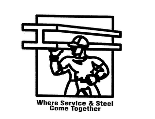 WHERE SERVICE & STEEL COME TOGETHER logo