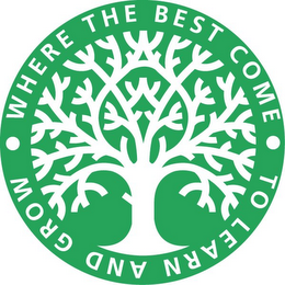 · WHERE THE BEST COME · TO LEARN AND GROW logo