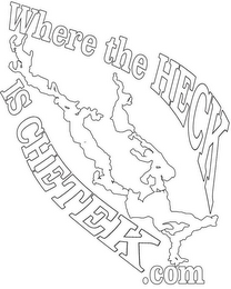 WHERE THE HECK IS CHETEK.COM logo