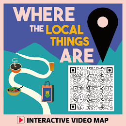 WHERE THE LOCAL THINGS ARE INTERACTIVE VIDEO MAP logo