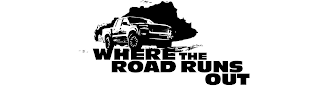 WHERE THE ROAD RUNS OUT logo
