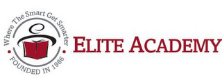 WHERE THE SMART GET SMARTER FOUNDED IN 1986 ELITE ACADEMY logo