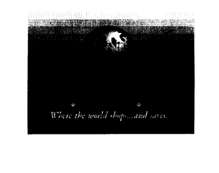WHERE THE WORLD SHOPS... AND SAVES logo