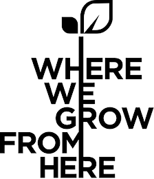 WHERE WE GROW FROM HERE logo