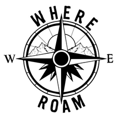 WHERE WE ROAM W E logo