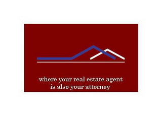WHERE YOUR REAL ESTATE AGENT IS ALSO YOUR ATTORNEY logo