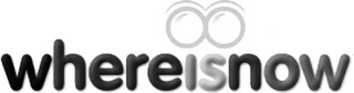 WHEREISNOW logo
