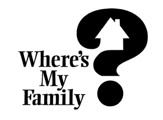 WHERE'S MY FAMILY? logo