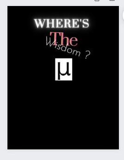 WHERE'S THE WISDOM? µ logo