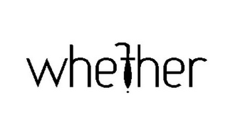 WHETHER logo