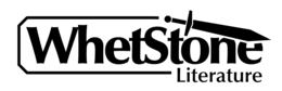 WHETSTONE LITERATURE logo