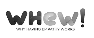 WHEW! WHY HAVING EMPATHY WORKS logo