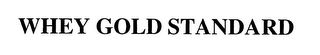 WHEY GOLD STANDARD logo