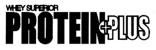 WHEY SUPERIOR PROTEIN + PLUS logo