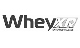 WHEYXR EXTENDED RELEASE logo