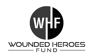 WHF WOUNDED HEROES FUND logo