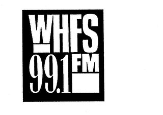 WHFS 99.1 FM logo