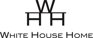 WHH WHITE HOUSE HOME logo