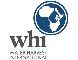 WHI WATER HARVEST INTERNATIONAL logo