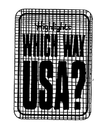 WHICH WAY USA? HIGHLIGHTS logo