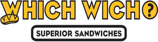 WHICH WICH? SUPERIOR SANDWICHES logo