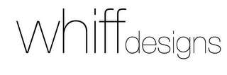 WHIFF DESIGNS logo