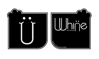 WHINE VINO TO VENT BY. A PRODUCT OF SOUR GRAPES VINEYARDS logo