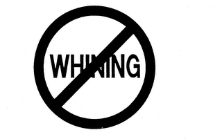 WHINING logo