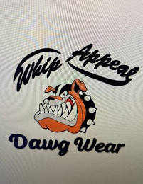 WHIP APPEAL DAWG WEAR logo