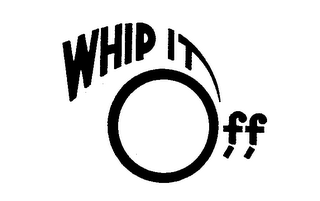 WHIP IT OFF logo