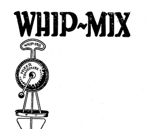 WHIP-MIX MIXER TRADEMARK logo