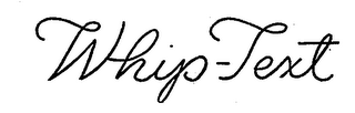 WHIP-TEXT logo