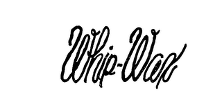 WHIP WAX logo