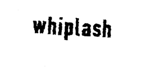 WHIPLASH logo