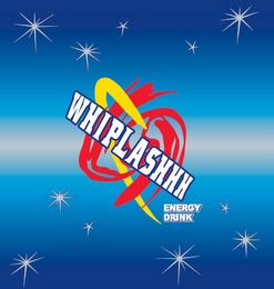 WHIPLASHHH ENERGY DRINK logo