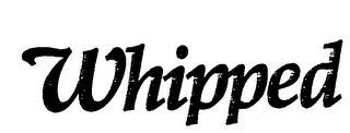 WHIPPED logo