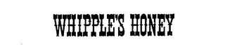 WHIPPLE'S HONEY logo