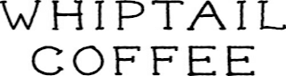 WHIPTAIL COFFEE logo